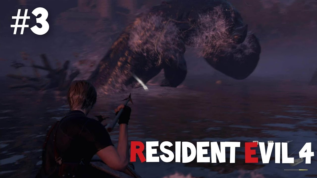 Resident evil 4 remake #3 le lac