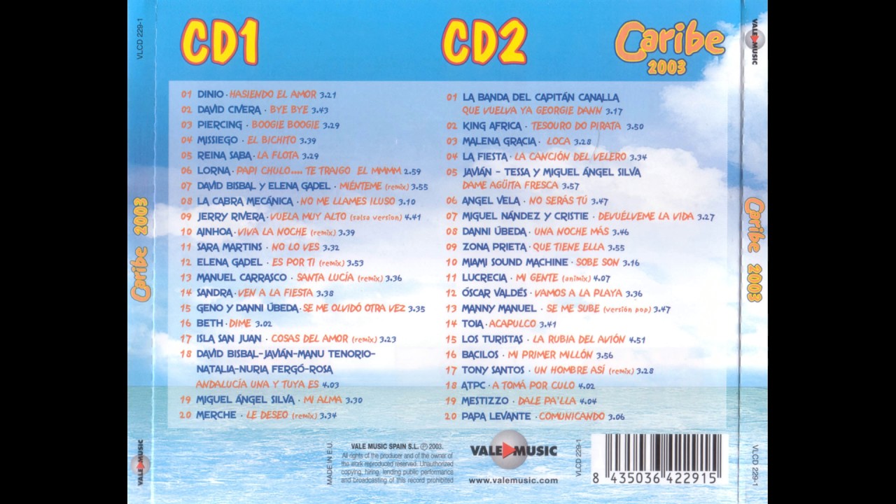 Caribe 2003 CD 2 11 Lucrecia Mi Gente (animix)