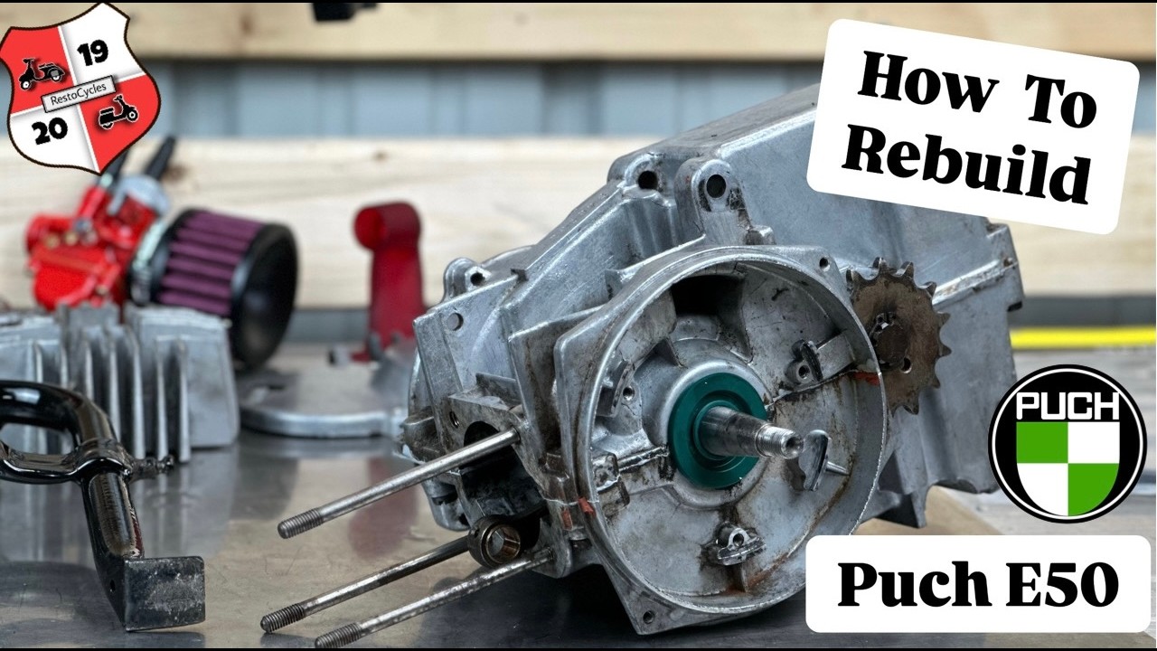 Puch Maxi Motor Rebuild Pt1
