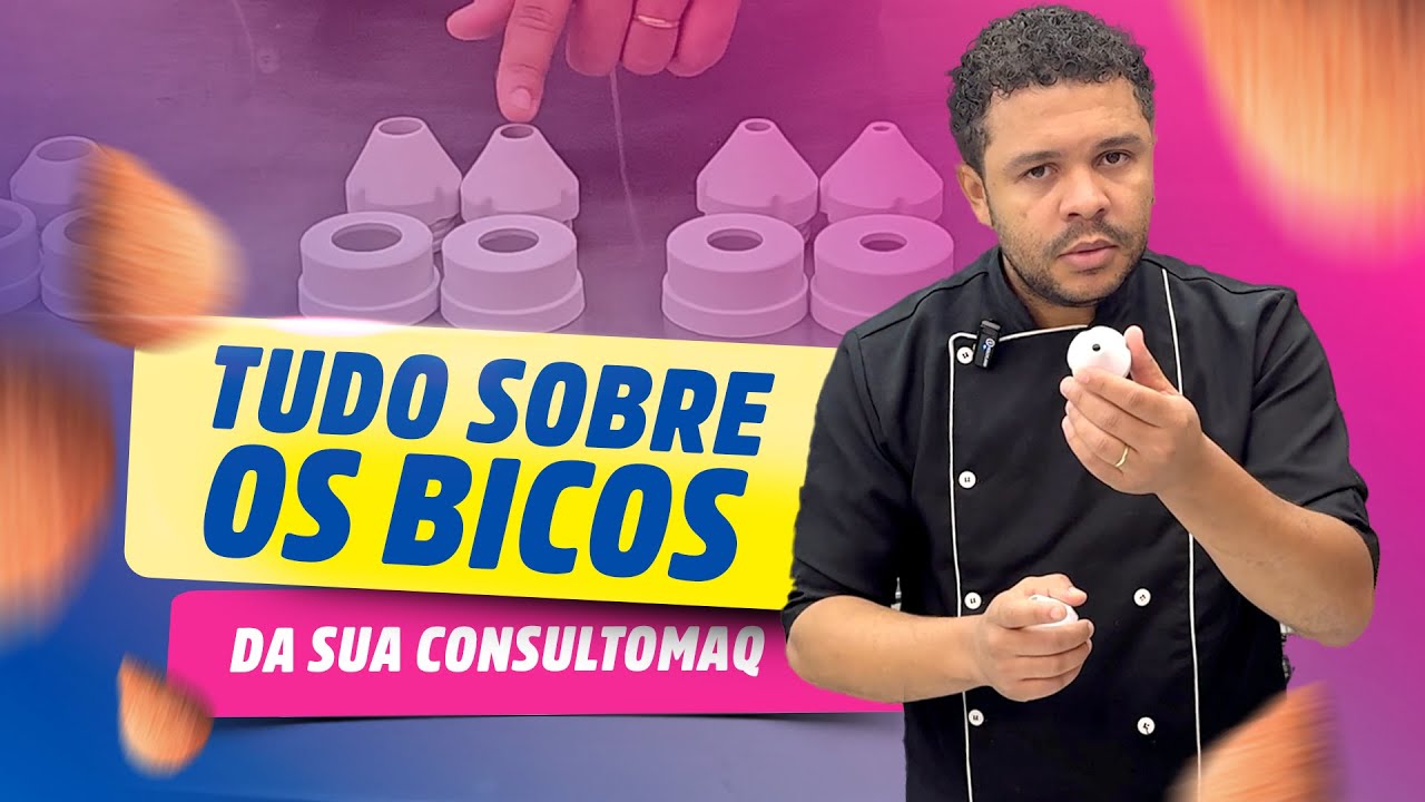 Aprenda a associar os Bicos da sua Modeladora da Consultomaq | Máquina de Salgados