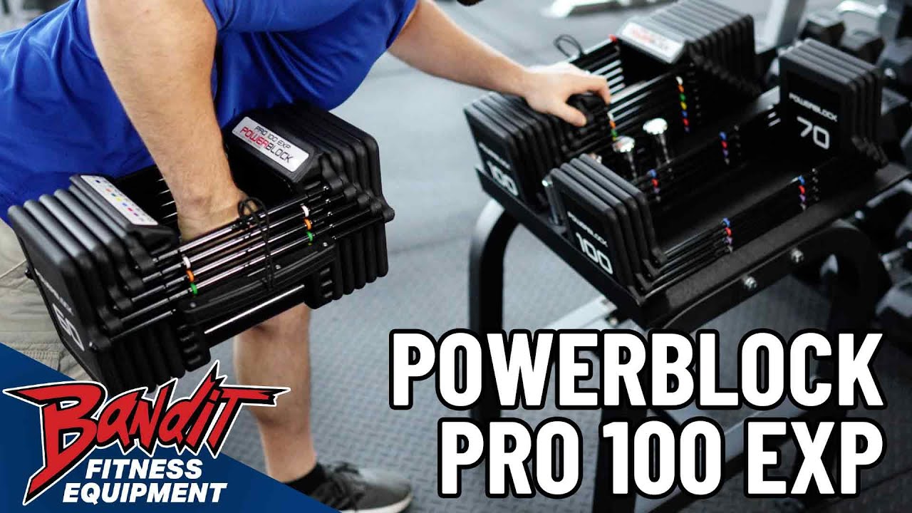 NEW PowerBlock Pro 100 EXP: Awesome Adjustables!