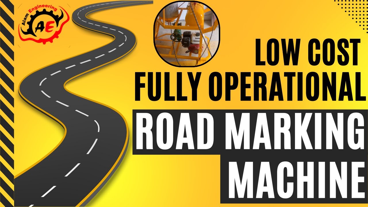 Small Business Road Marking Machine 2022 | Road Marking Machine | Alam Engineering