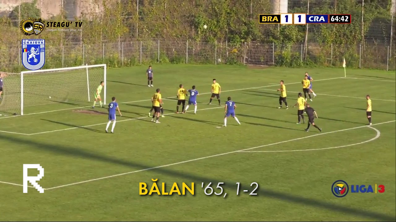 Rezumat | SR Brasov 1-3 U Craiova 1948 | Liga 3, Et. 2