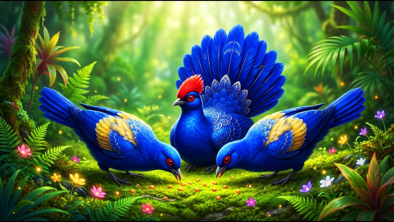 Relaxing Forest Sounds 🌲 Birds Chirping for Deep Sleep, Study, Meditation & Stress Relief