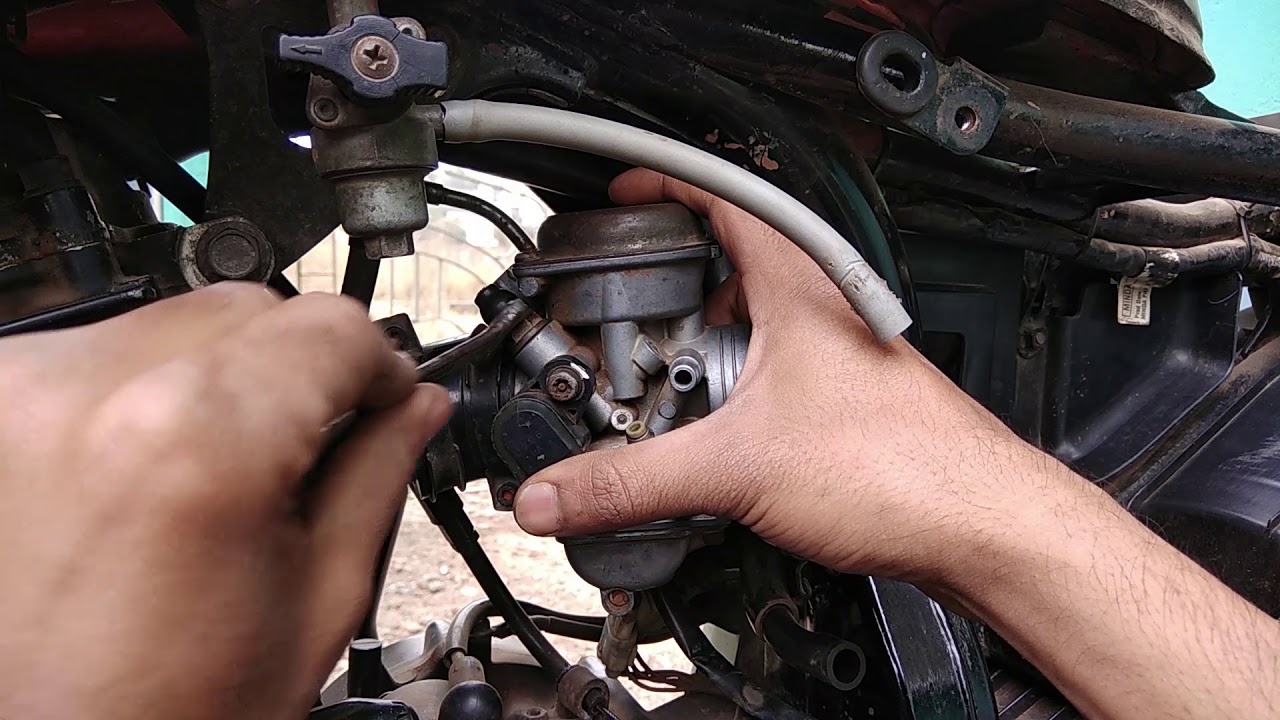 How to remove carburetor from Yamaha SZR. DIY |