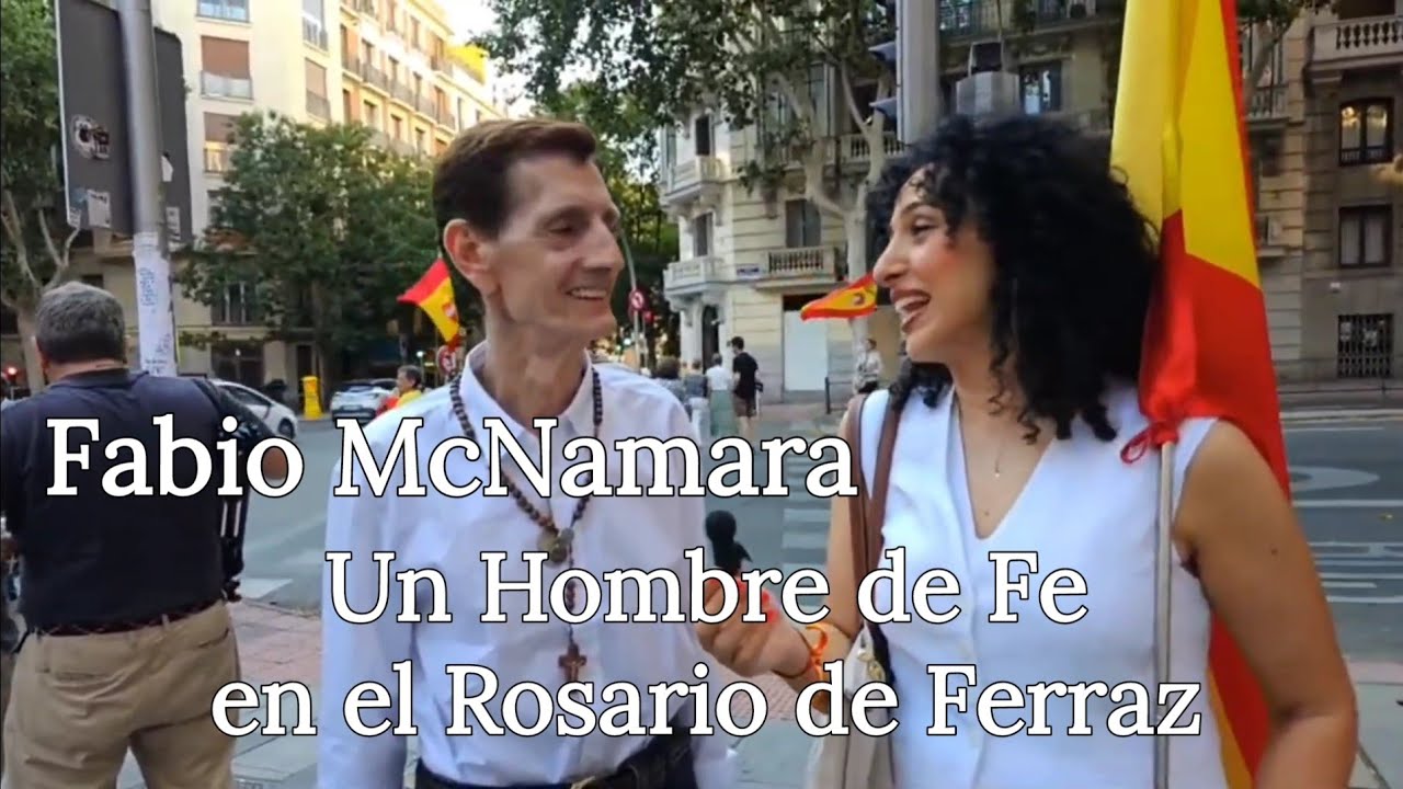Fabio McNamara, un Hombre de Fe en el Rosario de Ferraz