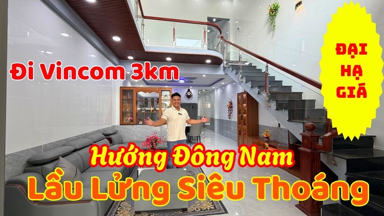 ĐẠI HẠ GIÁ !!!! Siêu Phẩm Lầu Lửng Cách Trung Tâm TP Tây Ninh Chỉ 3km Hướng Đông Nam Phong Thủy