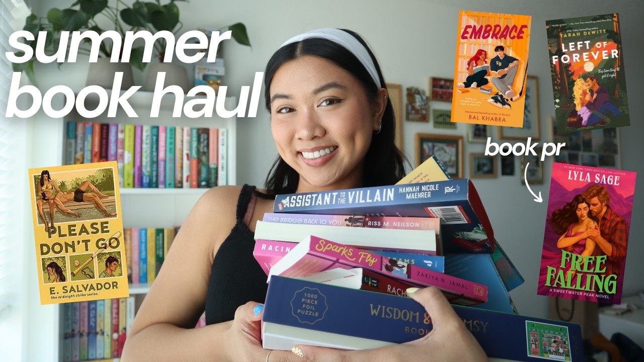 Летняя подборка книг (новинки, рекламные материалы и многое другое!) 📚🌟