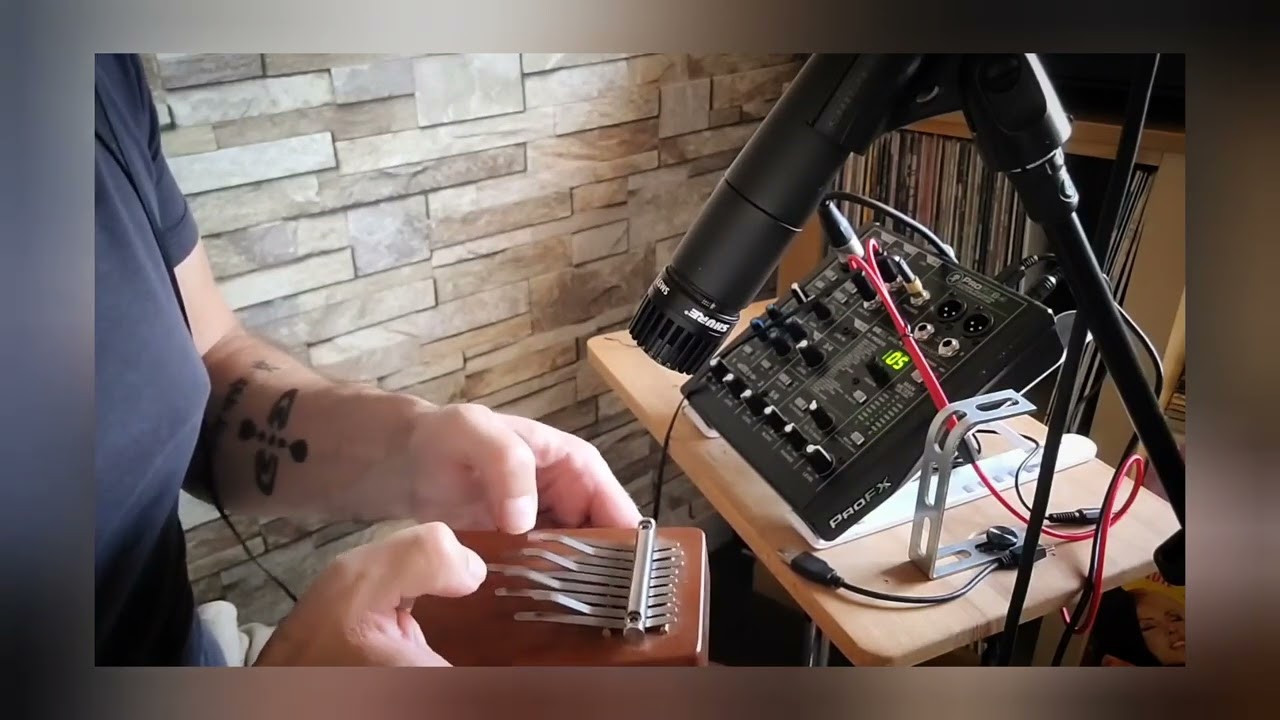 Kalimba Hokema  Pygmy scale - David Bohemi 
