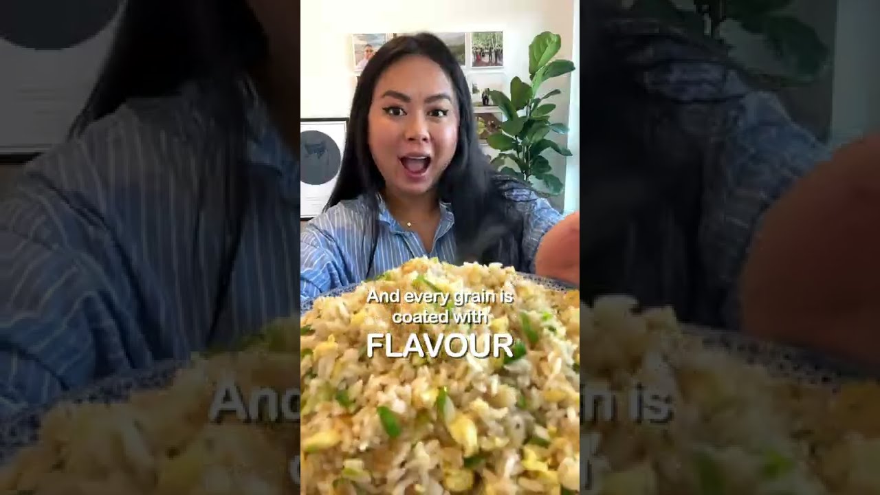 FRIED RICE HACK - rice will never be soggy!