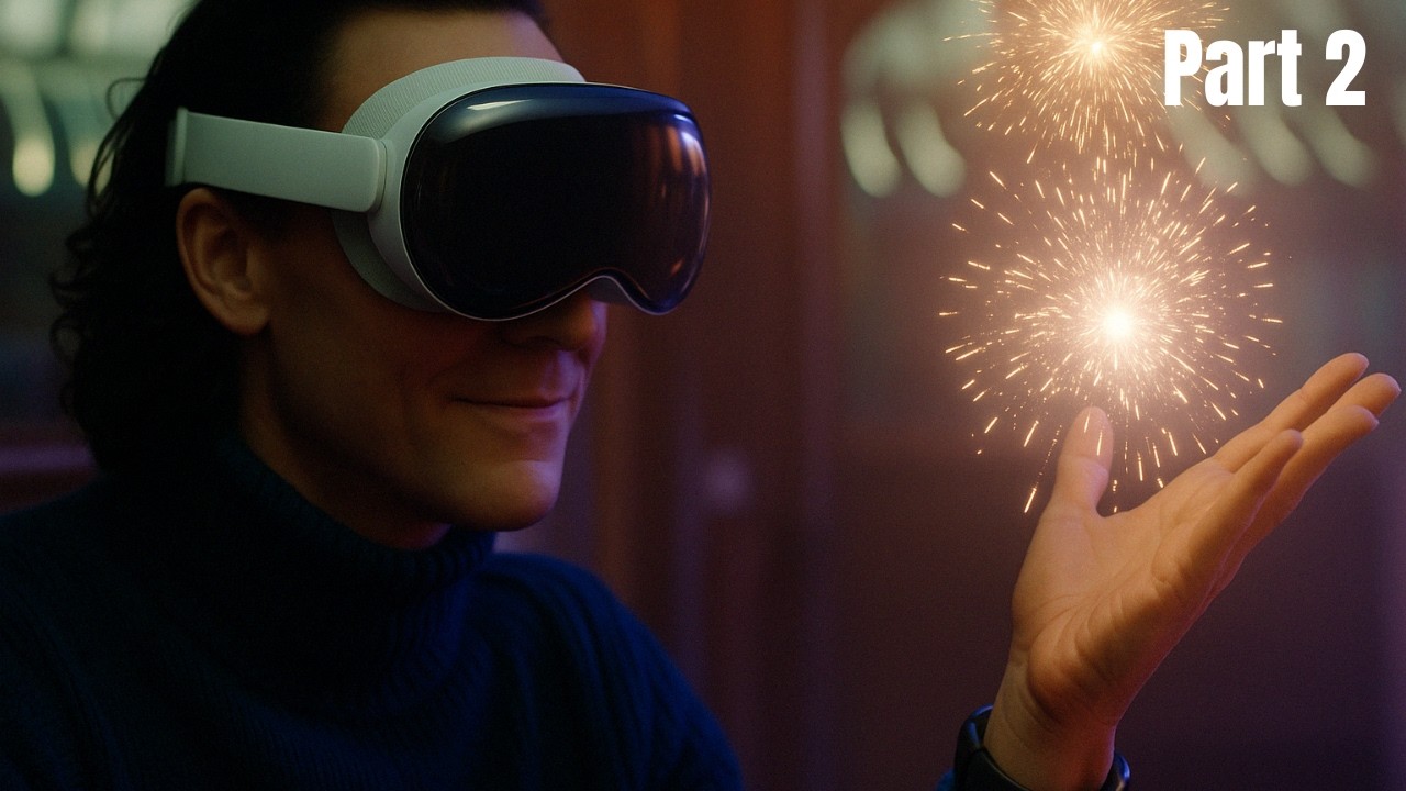 Build Loki Fireworks with Hand Gestures (visionOS Tutorial) - Part 2