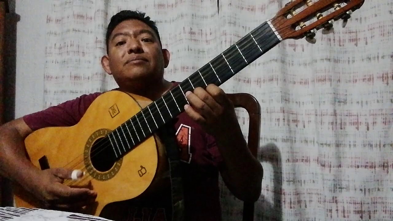 INTRO DE JUNIOR H EN GUITARRA ACUSTICA DE FORMA FACIL Y RAPIDA.