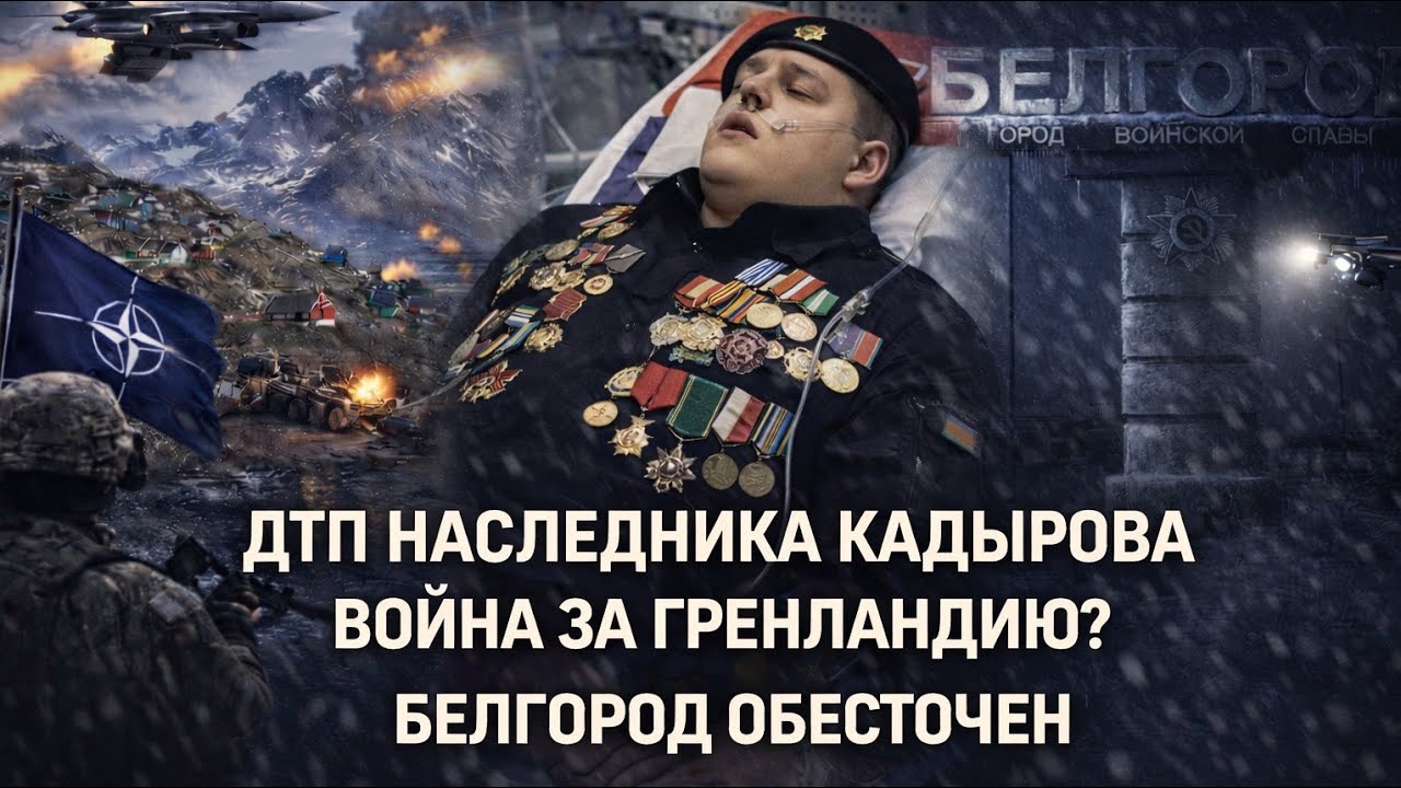 НОВОСТИ НЕДЕЛИ: СМЕРТЕЛЬНОЕ ДТП КАДЫРОВА, БЛЕКАУТ В БЕЛГОРОДЕ, НАТО ЗАЩИЩАЕТ ГРЕНЛАНДИЮ