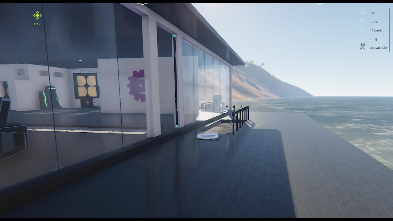 My Dual Universe 2025 03 10  I have built a beach house!
