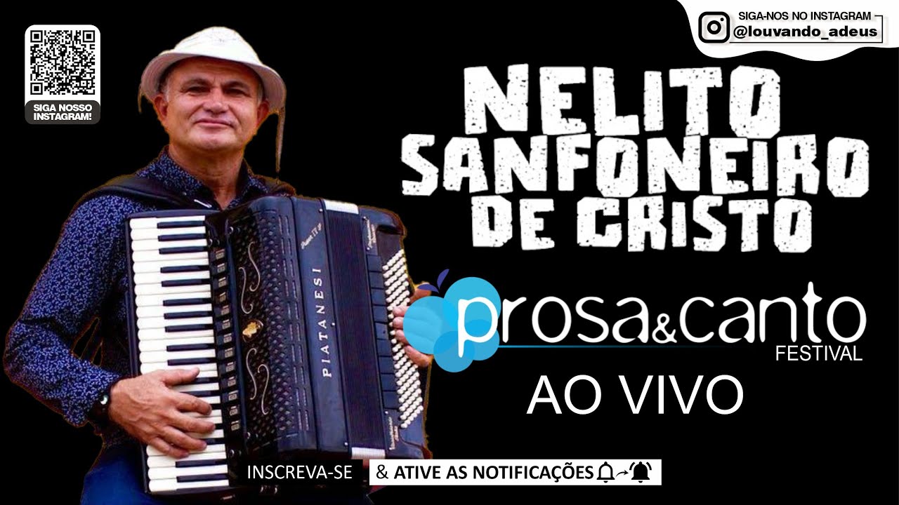 NELITO SANFONEIRO DE CRISTO - DVD Fole & F&eacute; - FORR&Oacute; GOSPEL