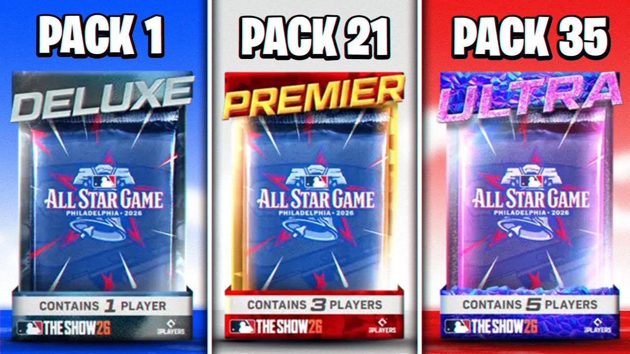 I UNLOCKED EVERY ALL-STAR GAME PACK! (INSANE LUCK 🔥) 