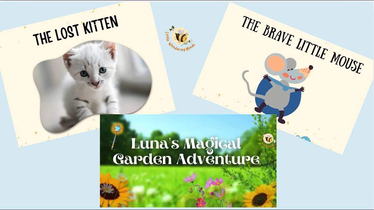 3 Bedtime Stories for Kids 🌙✨ | Calm English Stories | Ages 4–10