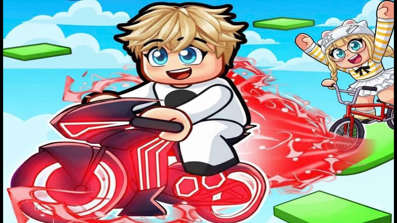 Going 3,819,386 Miles in Roblox Bike Obby!