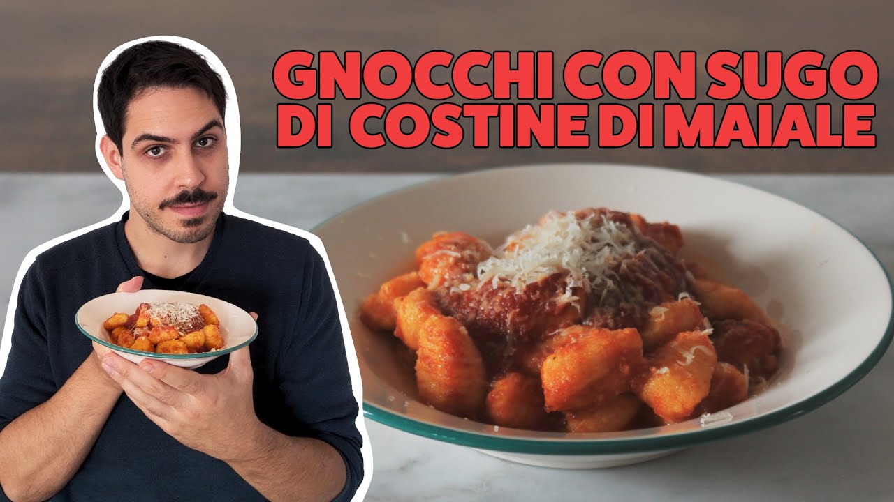 GNOCCHI CON SUGO DI COSTINE - primo piatto perfetto per l'inverno 🍝