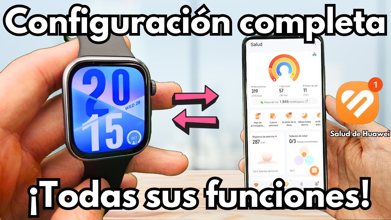 Huawei Watch Fit 4 👉 ¡Guía COMPLETA de Configuración y TODAS sus Funciones!