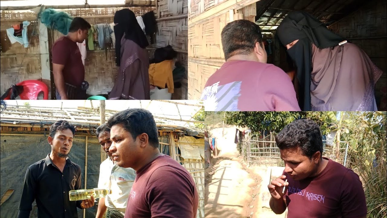 Rohingya best comedy Theft of oil bottle to play Ludo