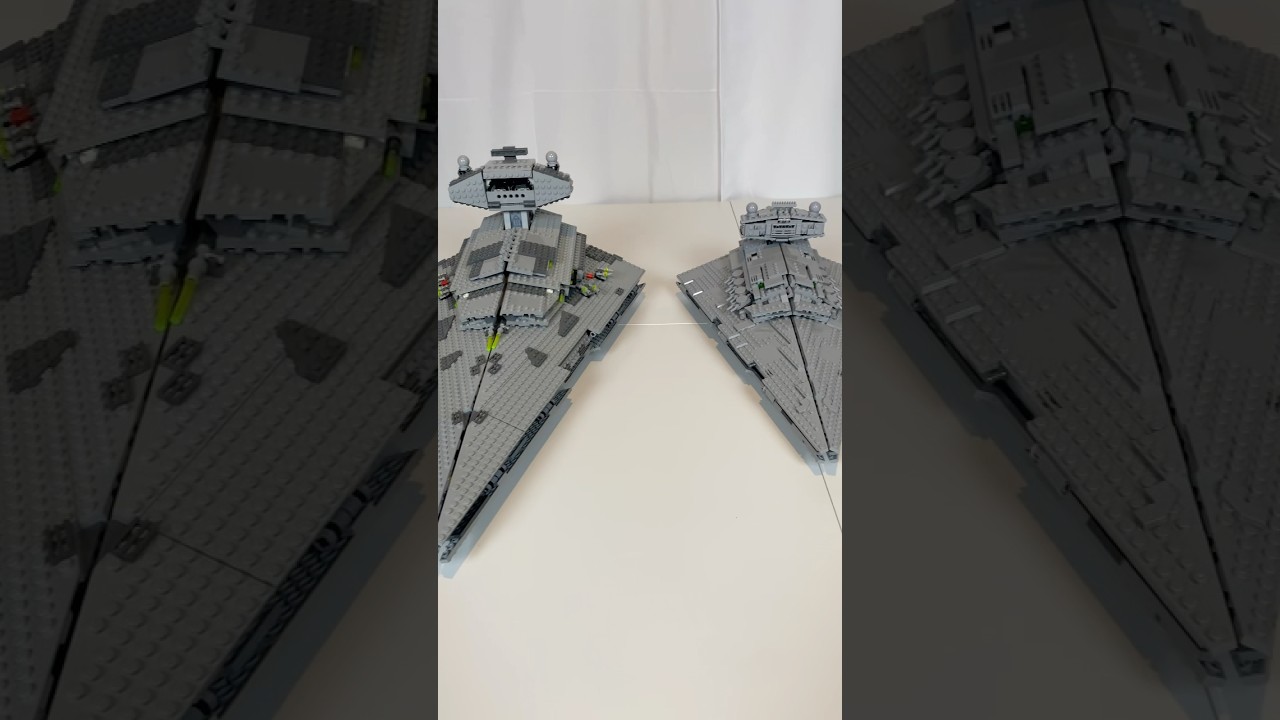 2006 vs 2024 LEGO Star Wars Imperial Star Destroyer! Which Version is Better? 🤔 #legostarwars