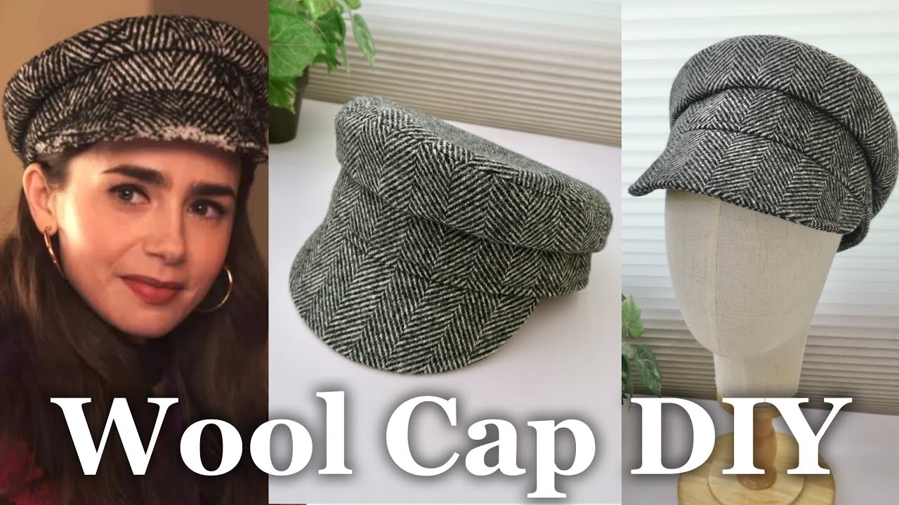 Wool Fisherman / Fiddler Cap DIY [FREE PATTERN download] Sewing Tutorial