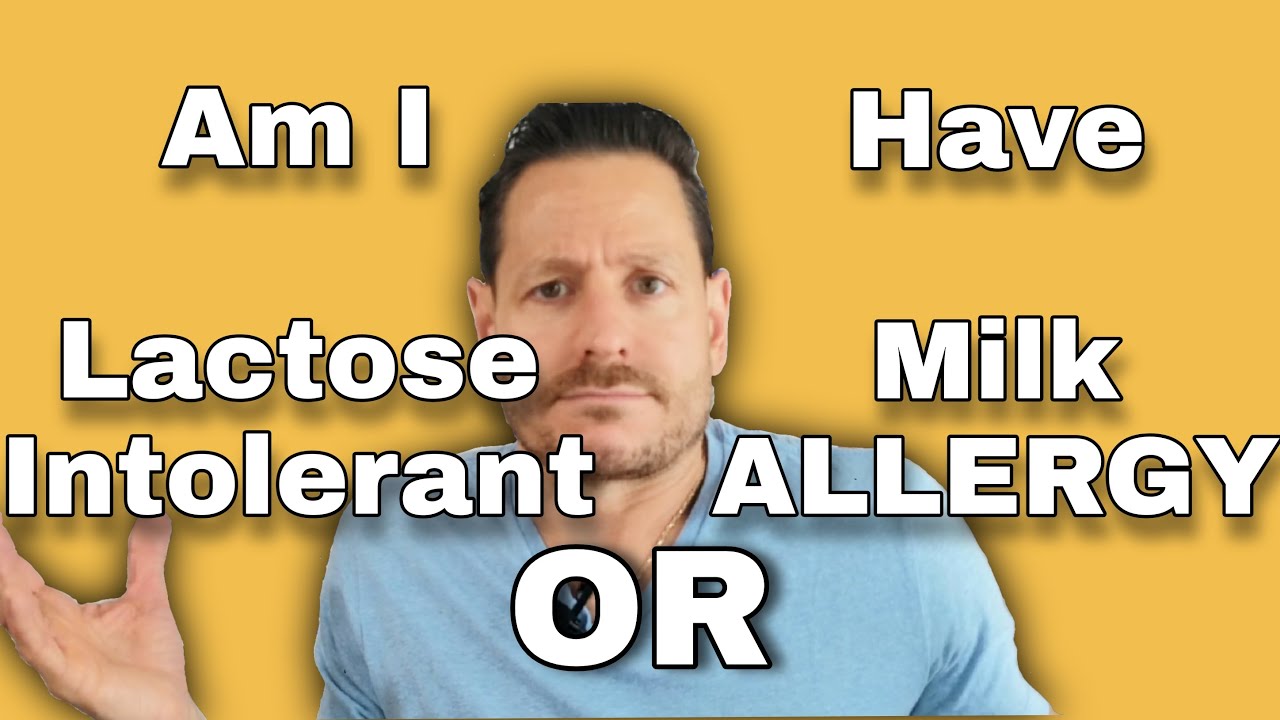 Lactose Intolerant vs Milk Allergy