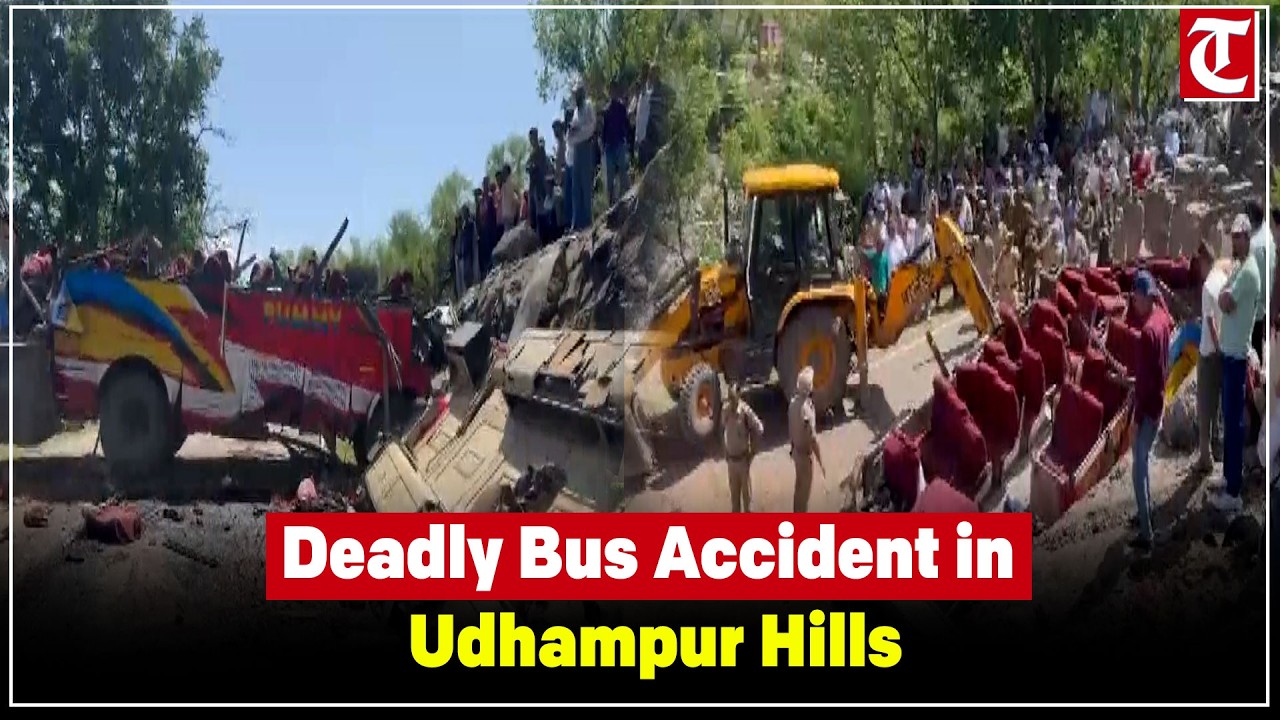 J-K Udhampur bus accident: 15 dead, 20 injured as vehicle falls off hill