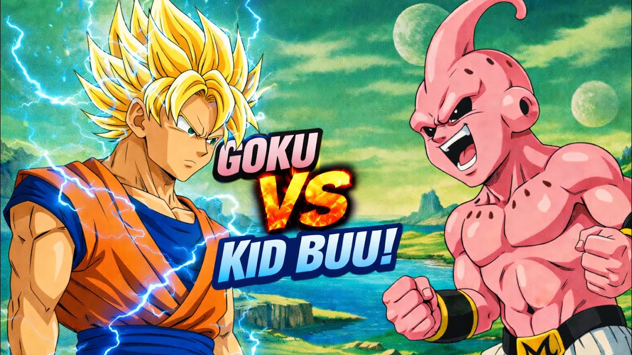 DRAGON BALL SPARKING ZERO:GOKU VS KID BUU, E GOKU SSJ4 