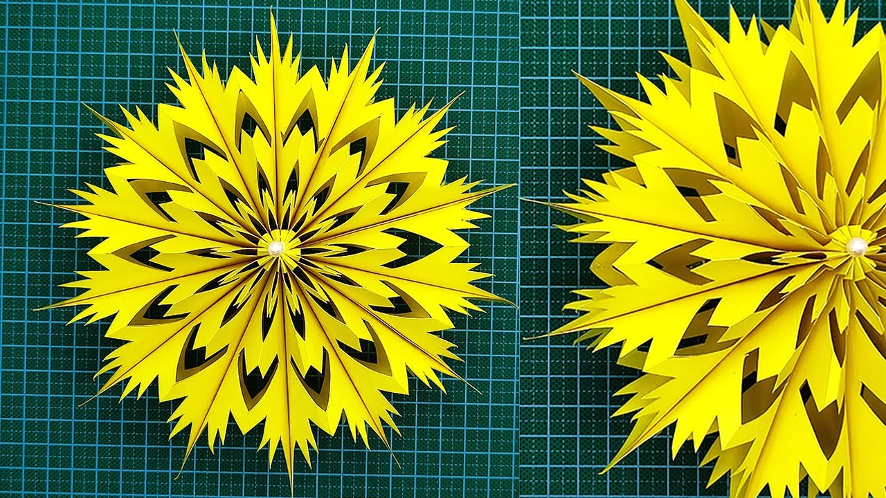 How to Make 3D Paper Snowflakes: Easy Step-by-Step Winter Craft Tutorial