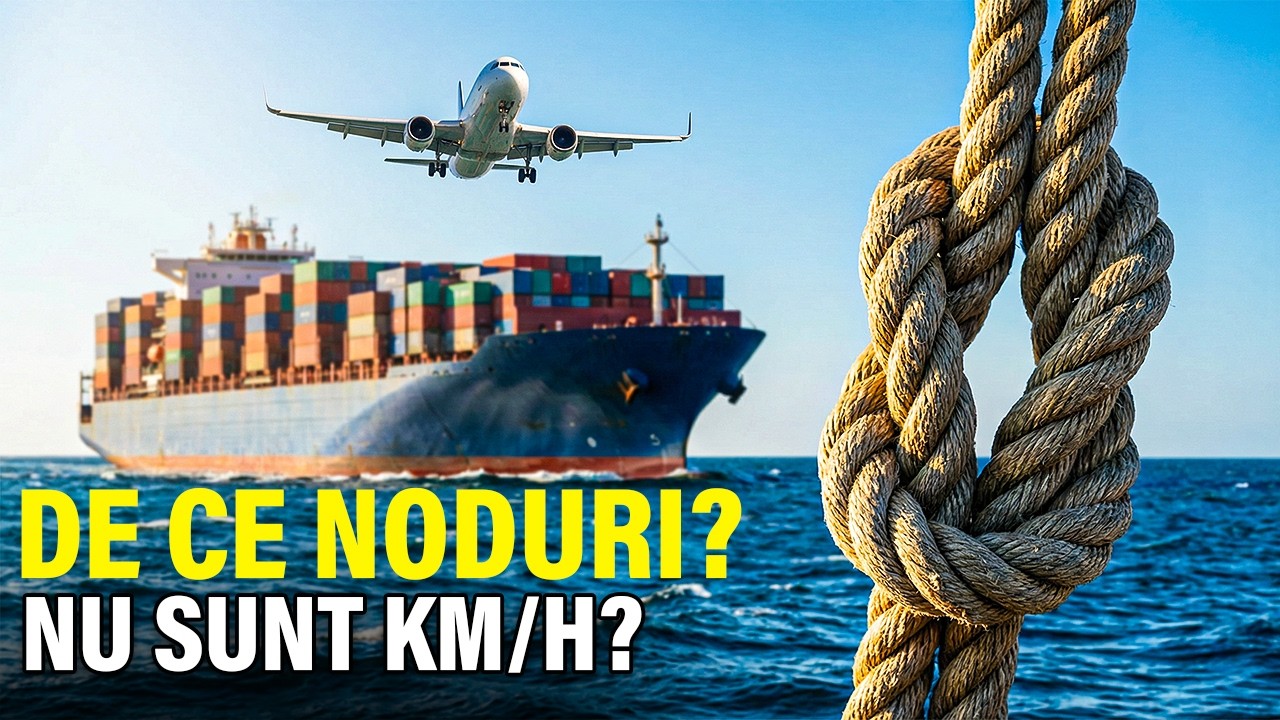 De Ce Navele Și Avioanele Folosesc NODURI Și Nu KM/H? Motivul Pe Care Aproape Nimeni Îl Știe