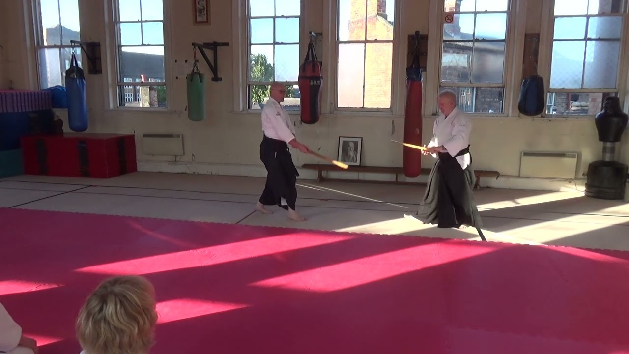 AIKIDO DERBY - Maki Otoshi with Bokken - Jason Hunt Sensei 3dan Aikikai
