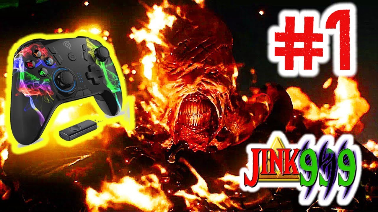 ES ENORME Y ME PERSIGUE!! RESIDENT EVIL 3 REMAKE PC #1 | Jink999 Feat EasySMX Gaming 9110