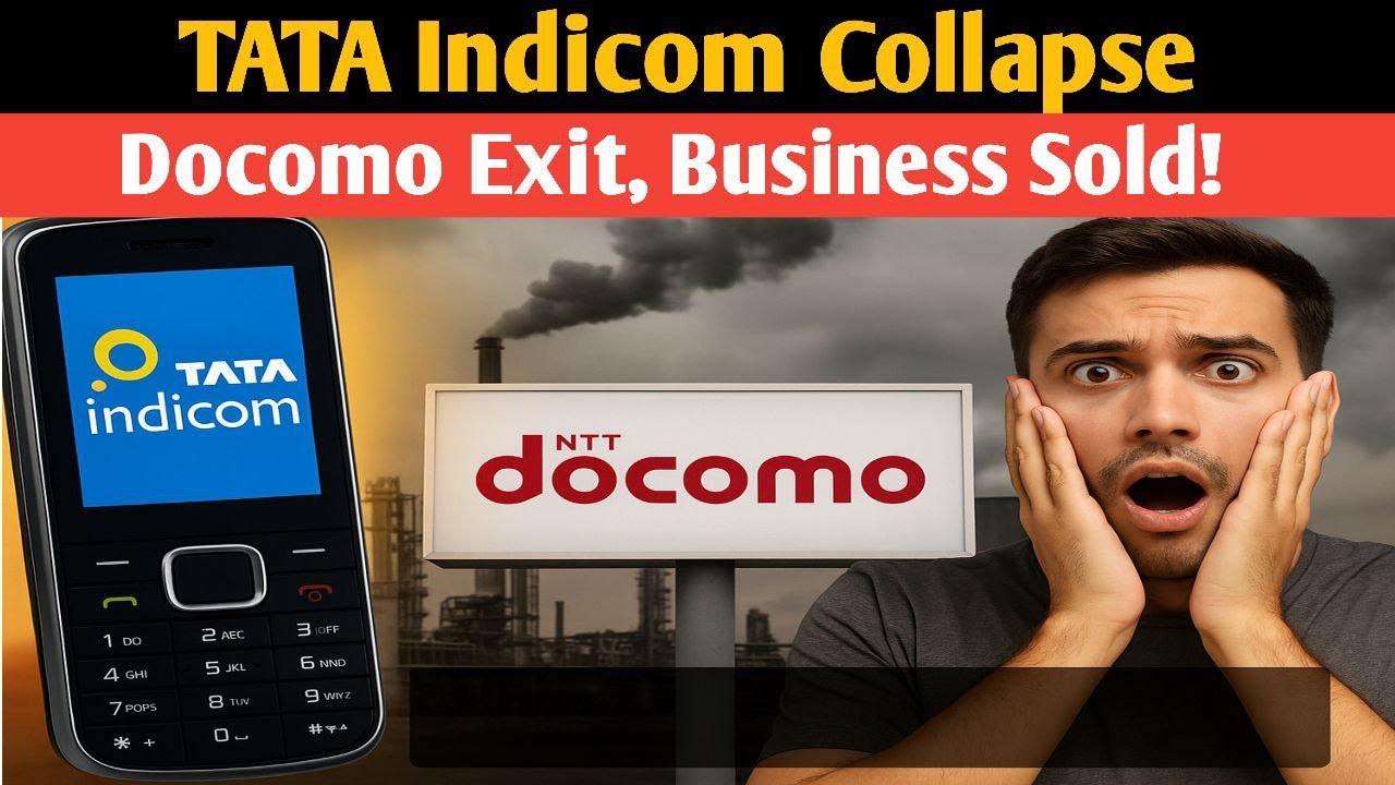 📱 Крах TATA Indicom! 😱 Почему Docomo ушла? 🤯 Правда о выходе из телекоммуникационной компании и ф...
