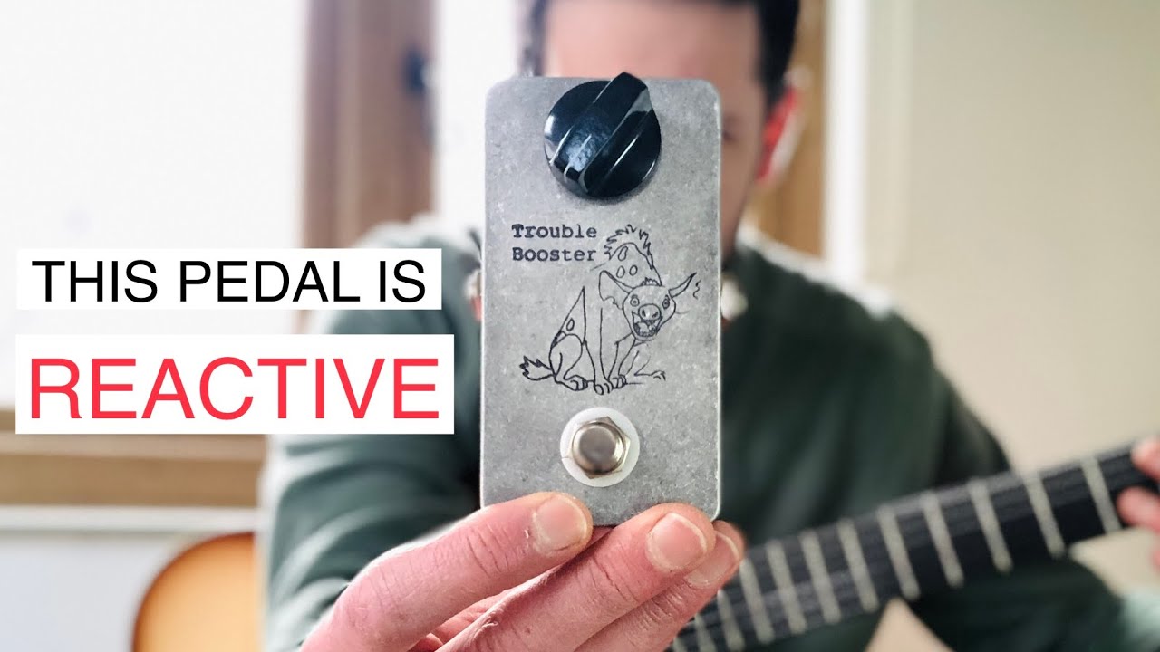 A Boost Pedal That Responds To You?