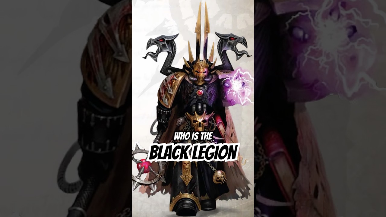 Тёмная правда о Чёрном Легионе &mdash; объяснение истории Warhammer 40k #Warhammer40k #Warhammer40kLore