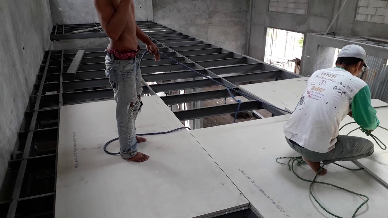 Solusi nambah lantai dengan biaya rendah dan lebih ringan || Kalsifloor
