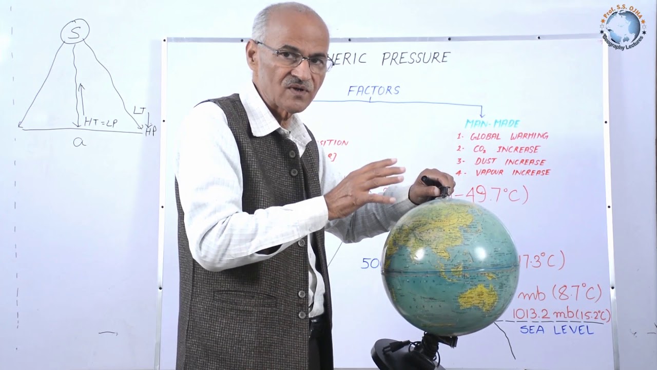 ATMOSPHERIC PRESSURE (वायुमंडलीय दबाव) // PART- 1  // By Prof. SS OJHA
