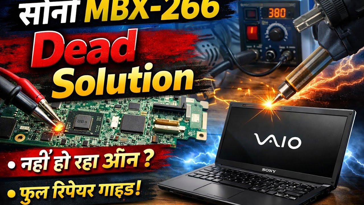Sony MBX 266 Dead Solution