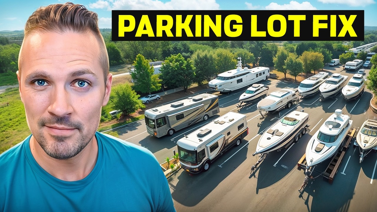 How to Design a Parking Lot for RVs and Boats (Self-Storage Tips)