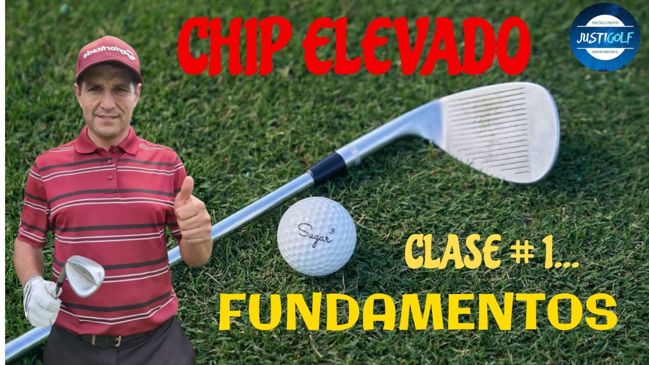 Chip Elevado. Primera CLASE técnica en GOLF. FUNDAMENTOS  #laactituddelgolfista #golf #golfparatodos