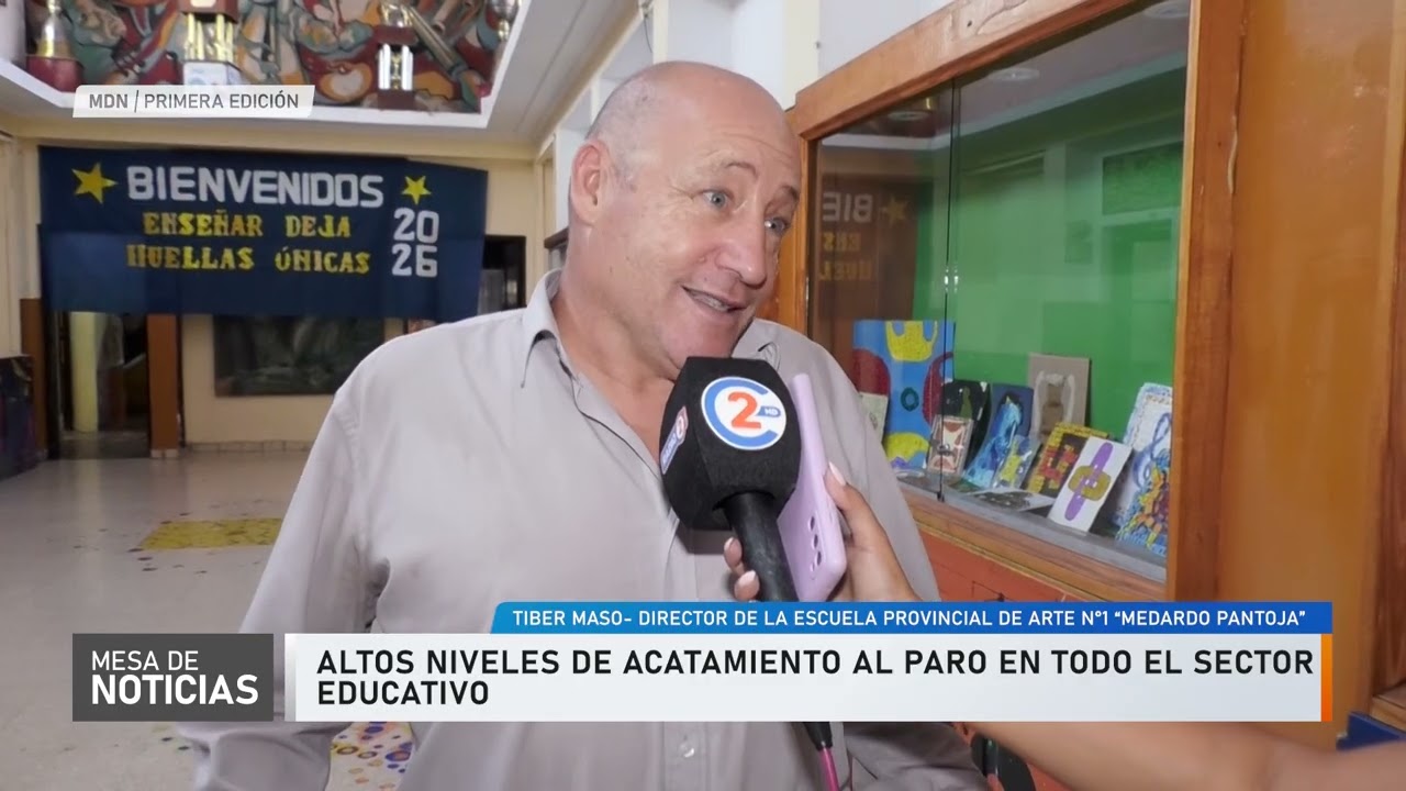 Segundo día de paro docente en Jujuy: el acatamiento en la Escuela de Artes Merdardo Pantoja
