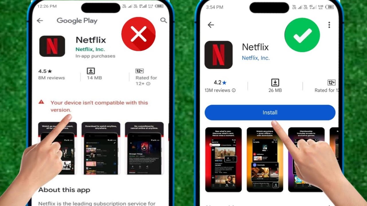 由於應用程式與您的手機三星和所有 Android 2025 不相容，因此未安裝應用程式