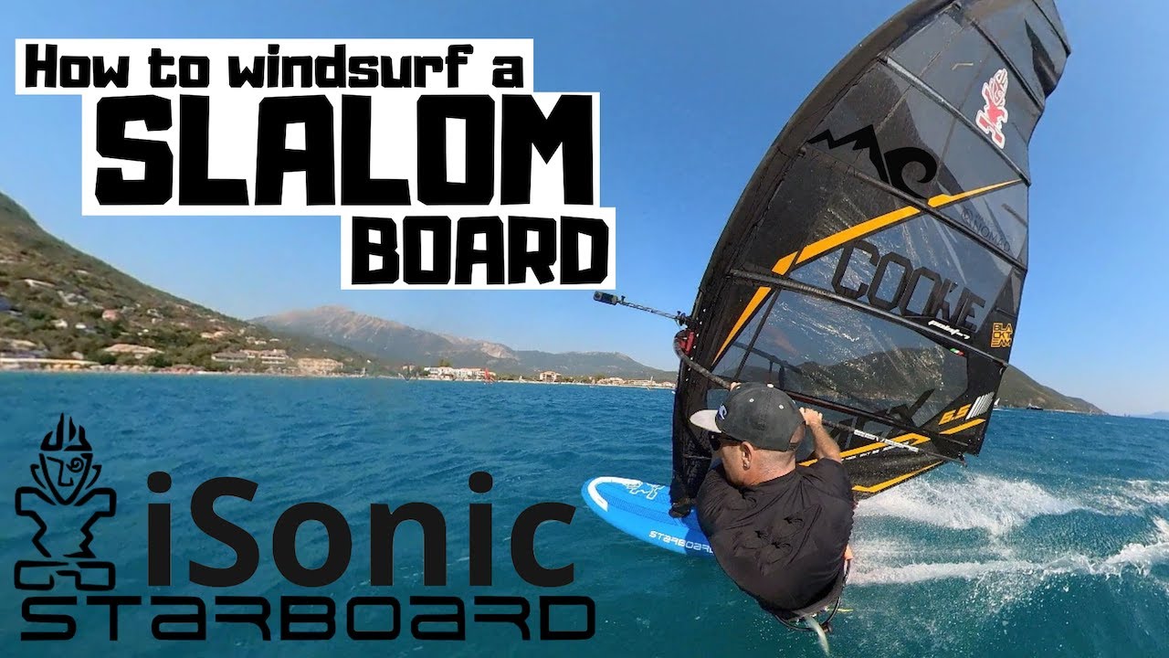 How to Windsurf a slalom board! Starboard iSonic! #insta360 #windsurf