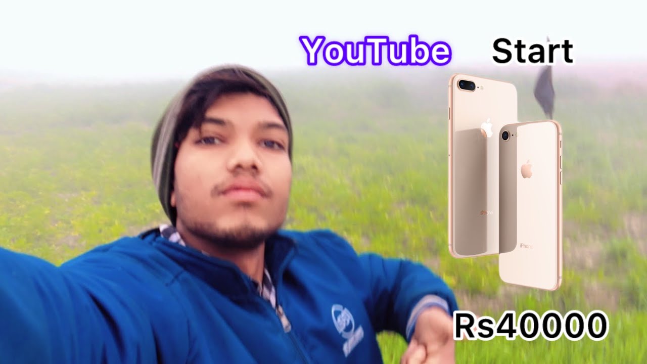 YouTube start I phone 8 Rs40000 