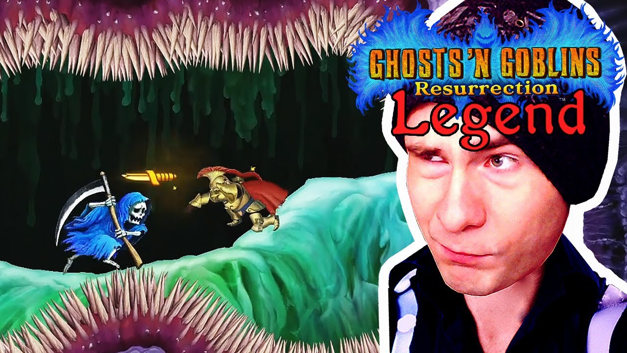 Ghosts 'N Goblins Resurrection LEGEND MODE [Level 4 ~ Citadel Approach]