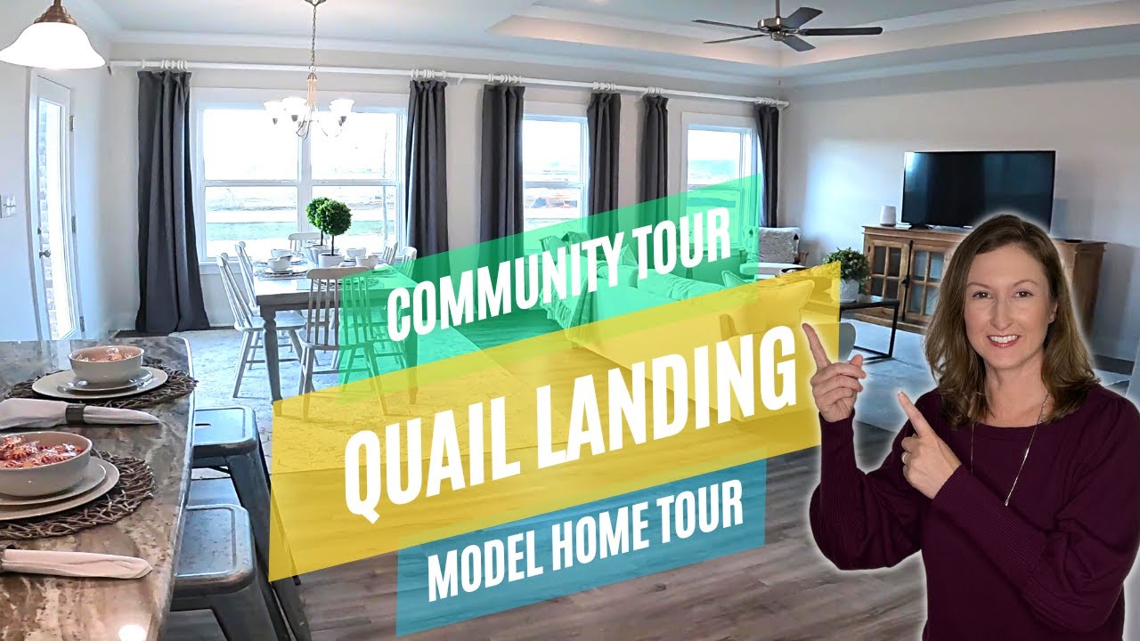 Quail Landing Neighborhood & Lennar Model Home Tour - Foley, AL