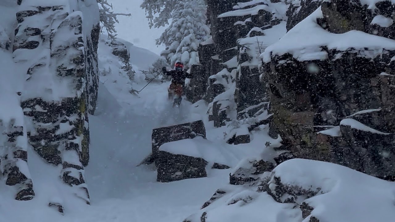 Skiing lost trail @losttrailskiarea 