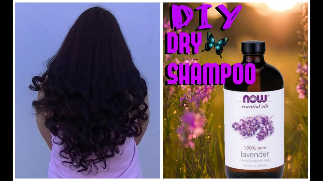 DIY DRY LAVENDER SHAMPOO for HAIR GROWTH & VOLUME !